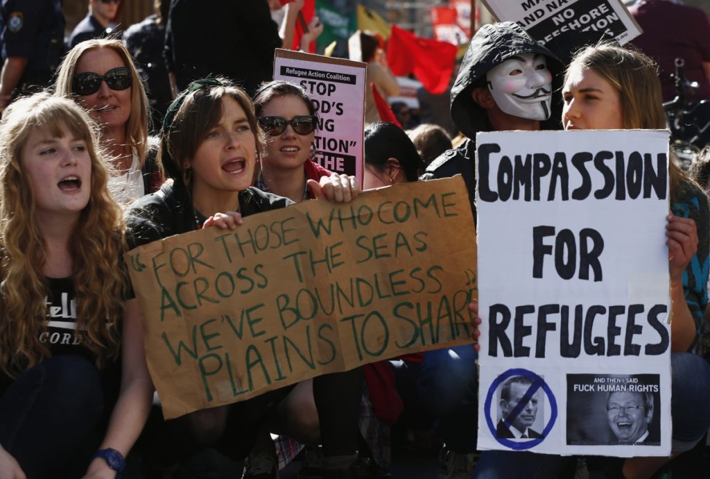 australia-asylum-seeker-protest